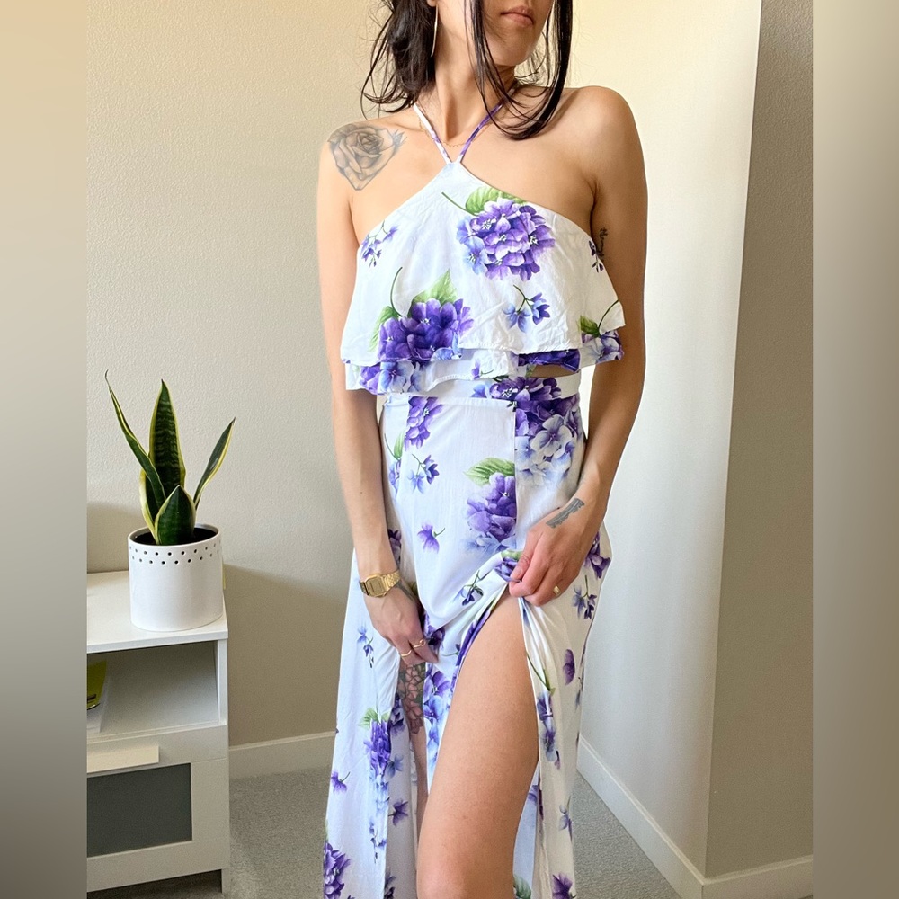 Floral maxi dress